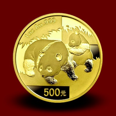 31,134 g, China Panda Gold Coin (2008)