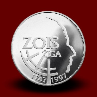 15 g, 250. obletnica rojstva Žige Zoisa/250th anniversary of the birth of Ziga Zois (1997) **