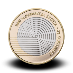 3 € coin, the Day of Slovenian Sport, 2023 / PROOF