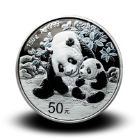 150 g Srebrni Kitajski panda 2016