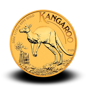 3,133 g, Australian Kangaroo Gold Coin 1989 - 2024
