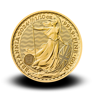 3,412 g, Zlata Britanija Velike Britanije / UK Britannia Gold Coin