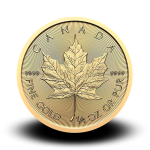 7,797 g, Zlati Kanadski javorjev list