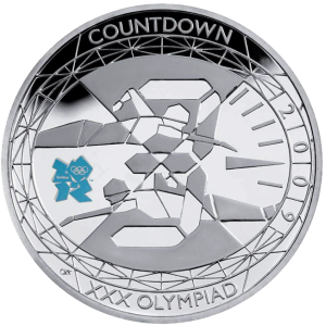 28,28 g, Olympic games London - Countdown to London Silver Proof (2009)