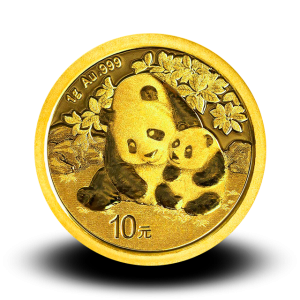 1 g, Zlatni Kineski panda 2016 - 2022