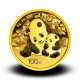 8 g, China Panda Gold Coin 2016 - 2022