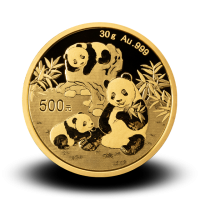 30 g, China Panda Gold Coin 2023