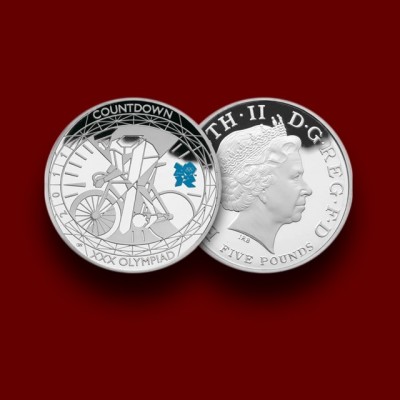 OI London 2012 - Countdown to London Silver Piedfort Proof 2011 